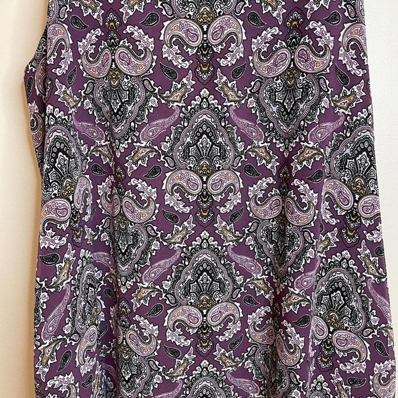 Max Edition Purple Boho Double Layer Tank Top - Picture 5 of 15